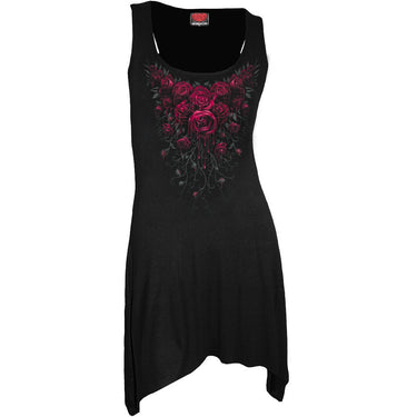 blood rose cami dress